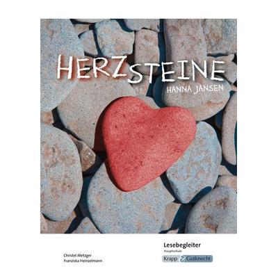 Herzsteine – Hanna Jansen – Lesebegleiter – Hauptschule, Geheftet von Christel Metzger,Franziska Heinzelmann, Krapp & Gutknecht Verlag,