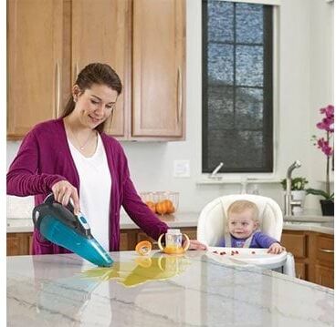 Aspirador Dustbuster 21.6Wh Sólidos/Líquidos Black & Decker WDA320J