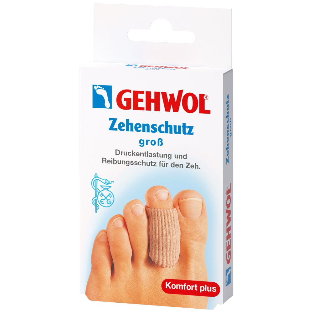 Gehwol Polymer Gel Zehen Schutz groß 2 St Pflaster