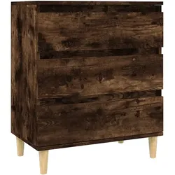 vidaXL Sideboard Räuchereiche 60x35x70 cm Holzwerkstoff