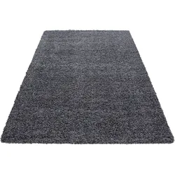 Hochflorteppich Life Grau ca. 80x250cm