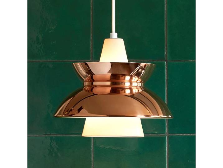 Doo-Wop Pendelleuchte Copper - Louis Poulsen - Wohnzimmer - Design - Metall - Einflammig