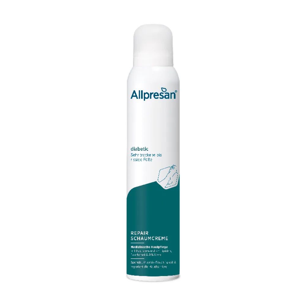 Allpresan diabetic Inten.+Repair m.Urea Schaum-Cr. 200 ml Schaum