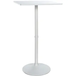 CLP Stehtisch 60 x 60 cm weiß/weiß