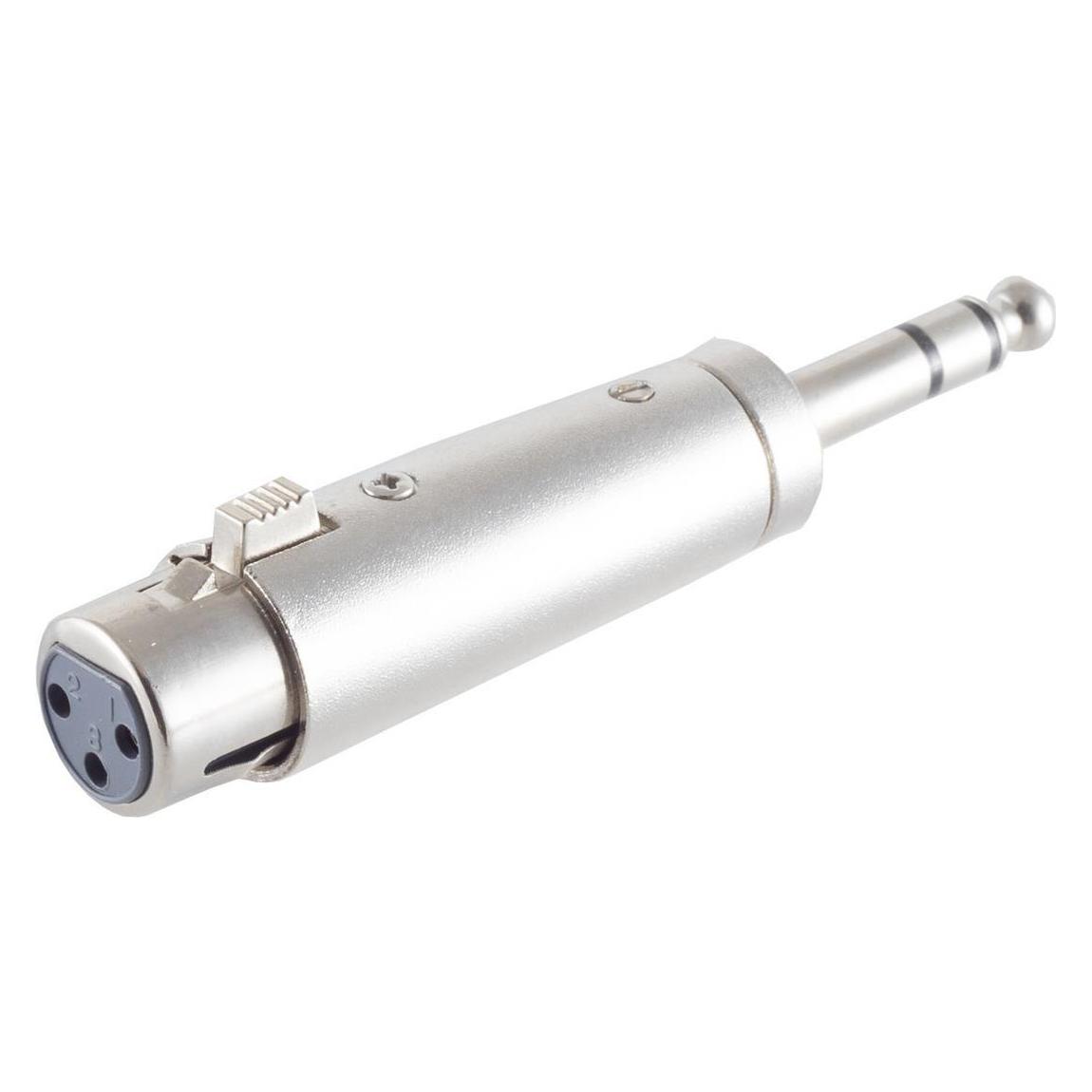 Shiverpeaks S/CONN maximum connectivity XLR-Kupplung auf Klinkenstecker 6,3 mm, Stereo (XLR Kabel) (55035)