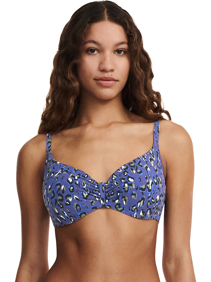 Chantelle Bikini-Oberteil in Blau - 75C