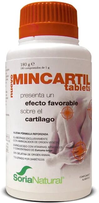 Soria Natural MINCARTIL TABLETS REFORZADO 180 Tabs