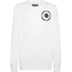 PLEIN SPORT Sweatshirt TIGER, Größe XL in Weiß 01