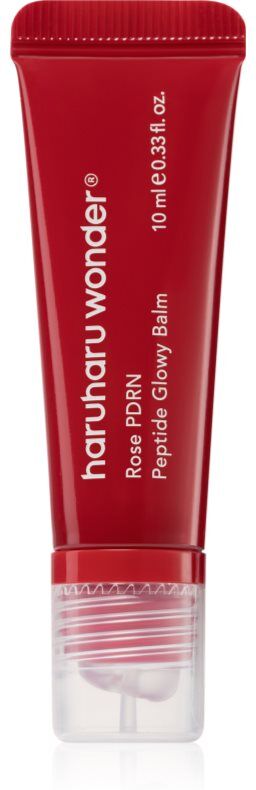Haruharu Wonder Rose PDRN Peptide Glowy Balm nourishing lip balm with peptides 10 ml