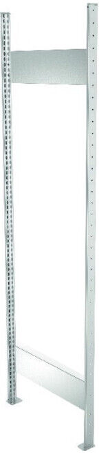 META Cadre support H2000xP600mm argent, galvanisé (184122)