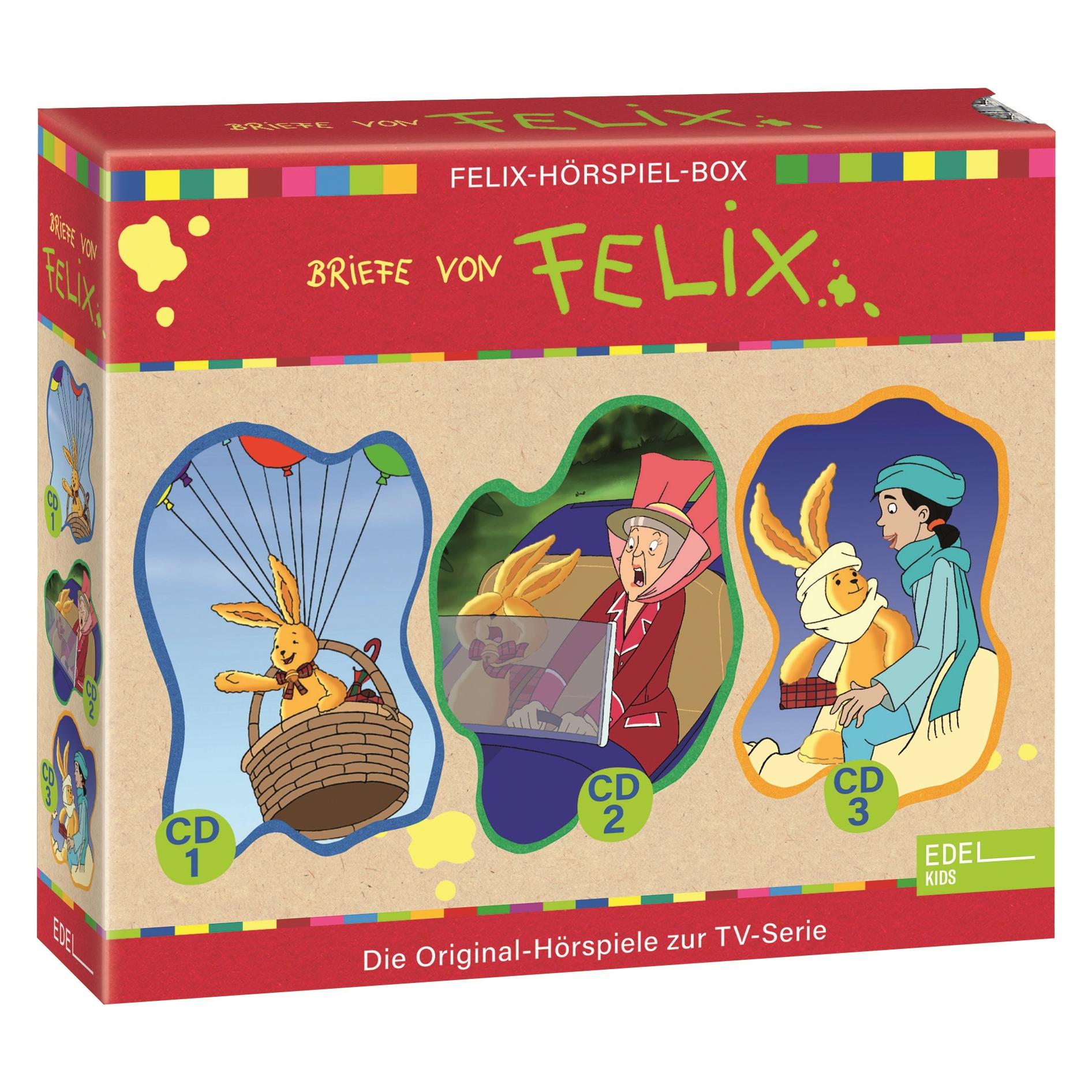 Edel:Kids Briefe von Felix - Hörspiel Box, Folge 1-3 (0218301KID)