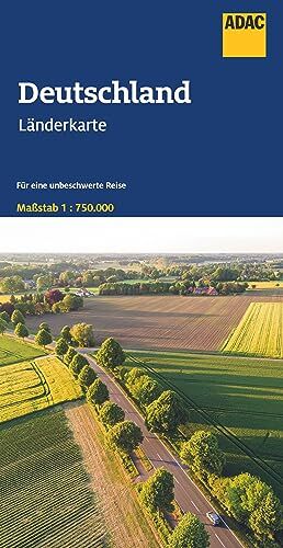 ADAC Länderkarte Deutschland 1:750.000 - Preis vom 17.10.2026 19:25:27 h