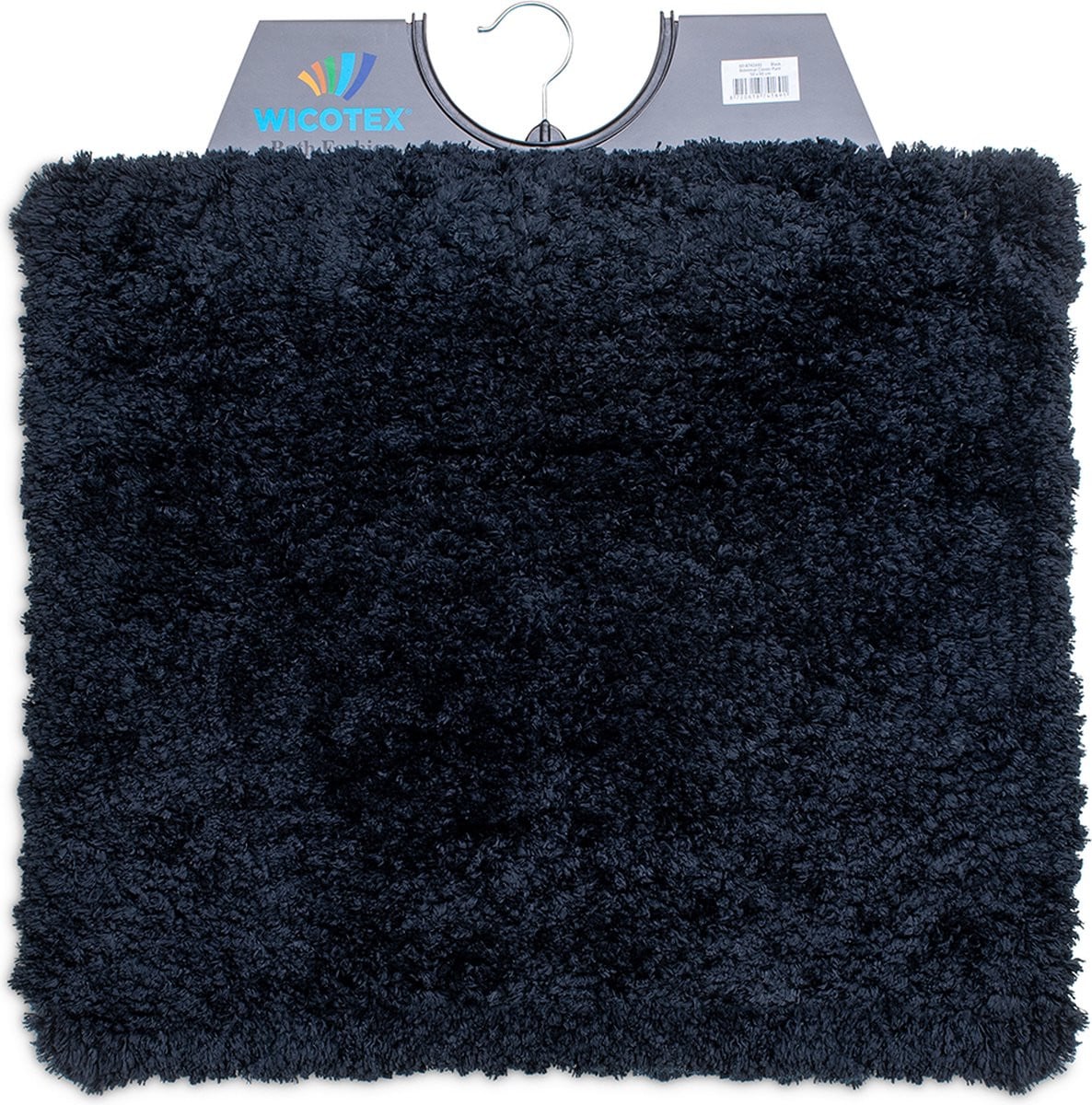 Wicotex Bidetmat Classic Pure - Zwart - 50 x 60 cm