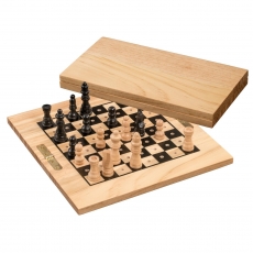 Philos Schach - mini - Reisespiel - klappbar - Feld 19 mm 290816