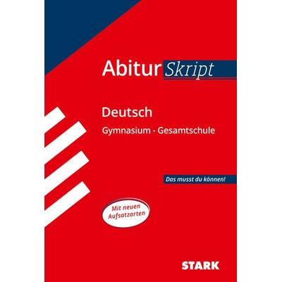 STARK AbiturSkript - Deutsch, Taschenbuch von , Stark Verlag GmbH