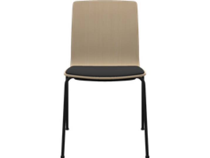 Chaise avec assise capitonnée Com K22H