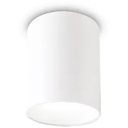 Ideal Lux LED Aufbau-Downlight NITRO D09 ROUND, IP20, Ø 9cm, CRi >90, on-off, starr, 15W 3000K 1220lm 36°, weiß IDEA-205977