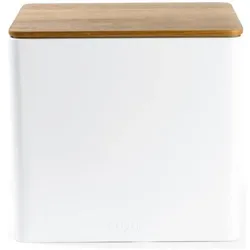 Salter BW12899WEU7 Toronto Bread Bin White/Wooden, Brotaufbewahrung, Weiss