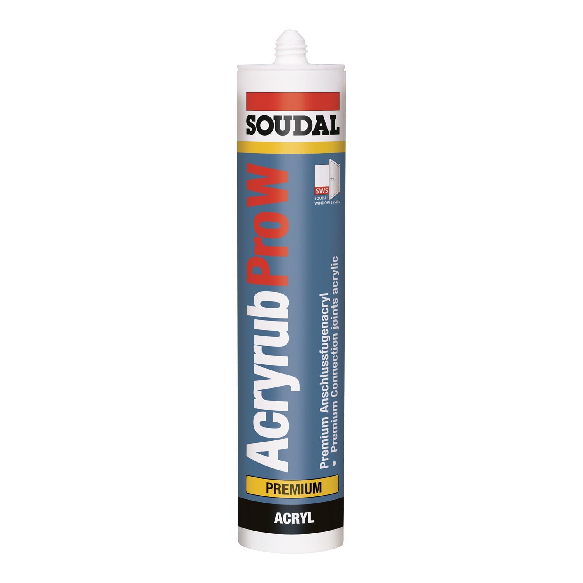 Soudal Maleracryl Acryrub Pro W Innen weiss 310 ml (117157)