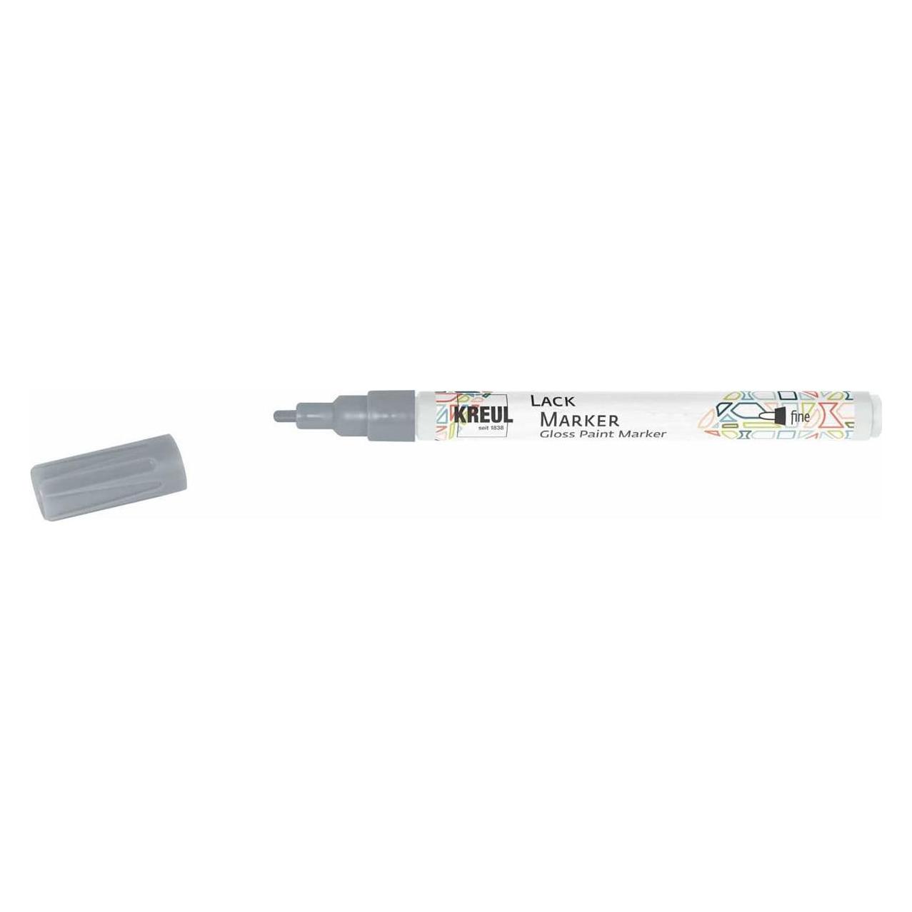 Kreul Lackmarker fine Hobby Line, silber (1x) (47221)