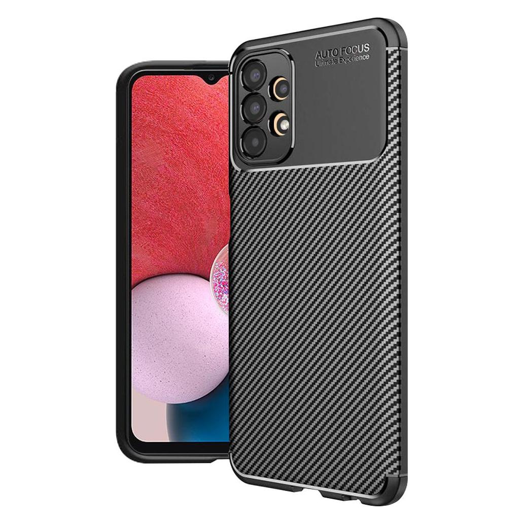 Techsuit - CarbonFiber - Samsung Galaxy A13 4G - Black (Samsung Galaxy A13 4G) (56351860)