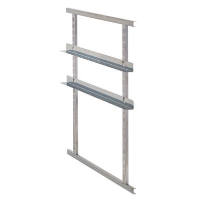 Cam GoBox Kit mit verstellbaren Gleitschienen und Metallrahmen für EPP4060FNR - 60 x 1 x 58 cm - Cambro. Cambro
