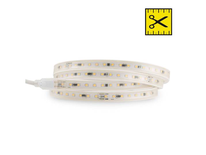 The Light Group SLC LED-Strip 230V Komplett-Set IP65 5m, 3.000K SLC, dimmbar, Kunststoff