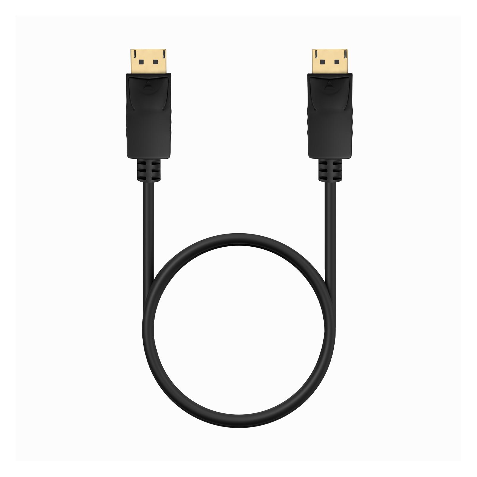 Aisens Cable displayport 1.2 ccs 4k a124-0737 displayport macho displayport macho 50cm negro (0.50 m) (A124-0737)
