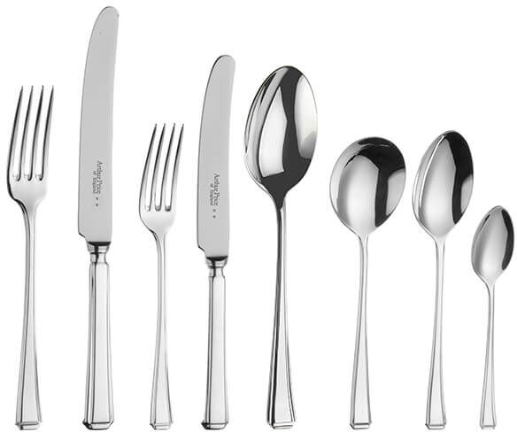 Arthur Price of England Harley Sovereign Stainless Steel 44 Piece Cutlery Box Set