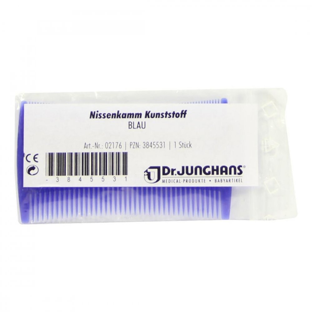 Dr. Junghans Medical GmbH Nissenkamm Kunststoff blau 03845531
