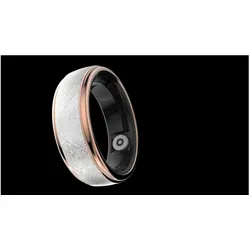 Shenzhen FutureRing 2 rose gold #8 60mm (8, Rose Gold), Smart Ring, Gold