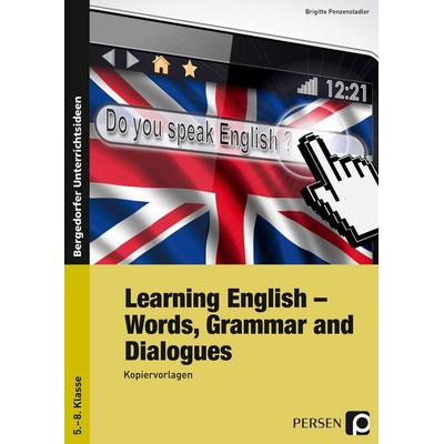 Learning English - Words, Grammar and Dialogues, Taschenbuch von Brigitte Penzenstadler, Persen Verlag in der AAP Lehrerwelt GmbH, 978-3-8344-3725-9