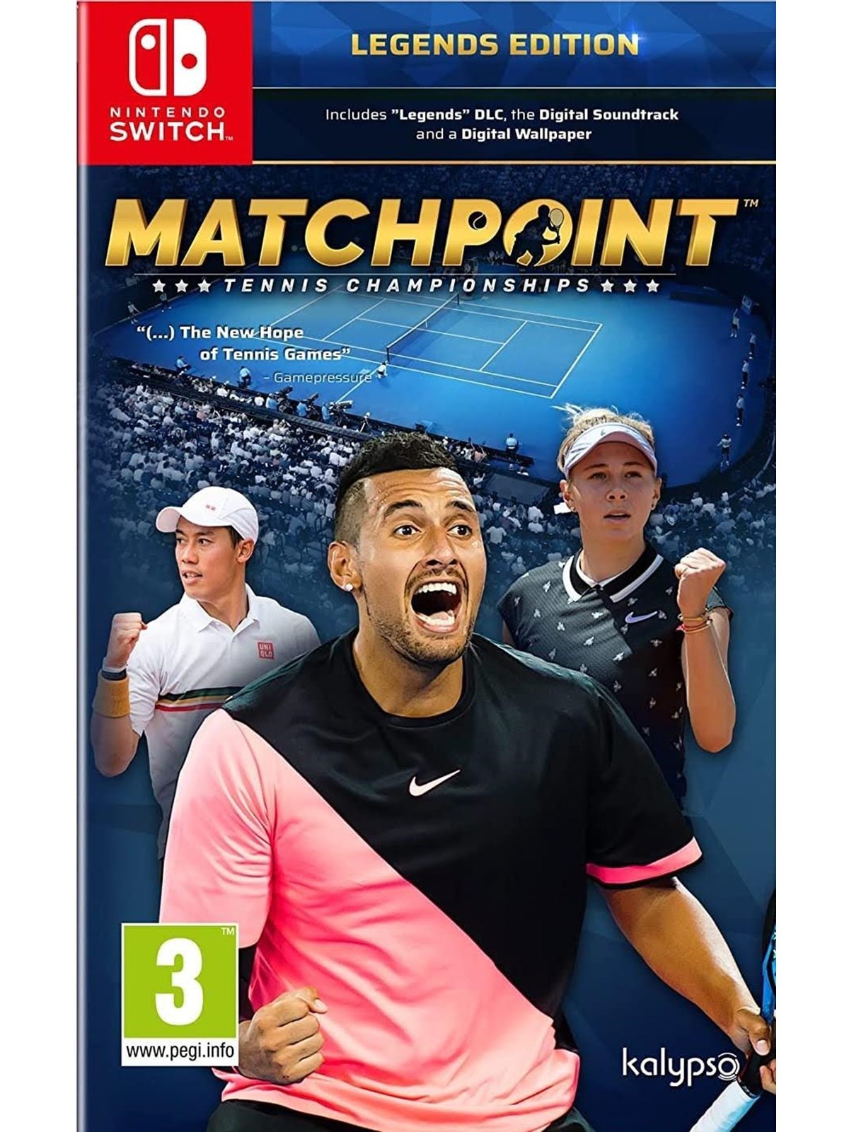 Matchpoint: Tennis Championships (Legends Edition) - Nintendo Switch - Sport - PEGI 3