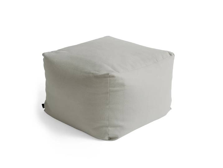 HAY - Snug Pouf, H 40 cm, hellgrau