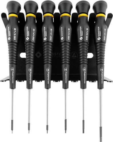Bernstein Tools for Electronics ESD Schraubendreher-Set 6teilig Innen-Sechskant