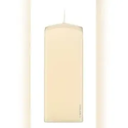 Kopschitz Kerzen Kerzen Quadratische Kerzen (Quader Kerzen) Champagner, 200 x 70 x 70 mm, 4 Stück