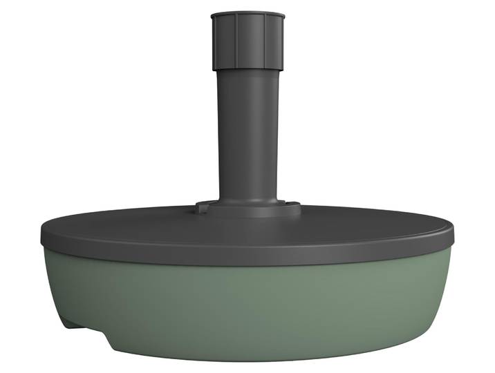 EDA 019636 V.LA EDA Pied de parasol\, plastique\, rond\, 495 mm\, bicolore
