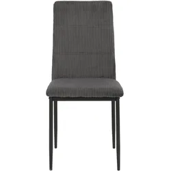 HTI-Living, Stühle, Esszimmerstuhl Finn Cordstoff Grau