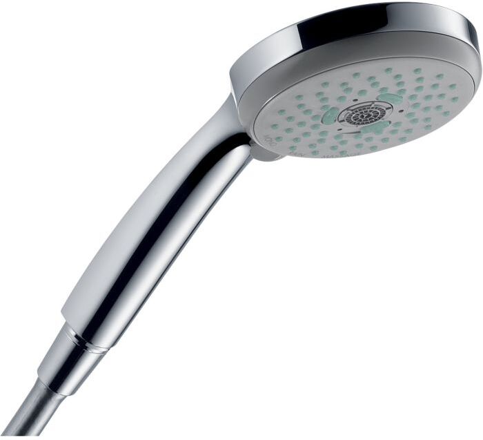 Hansgrohe Handbrause Croma 100 Multi 28538000 chrom, Brausekopf 10 cm, Ecosmart, 9 liter