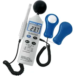 Peaktech, Detektor, P 5035 Multifunktions-Umweltmessgerät (Luxmeter)