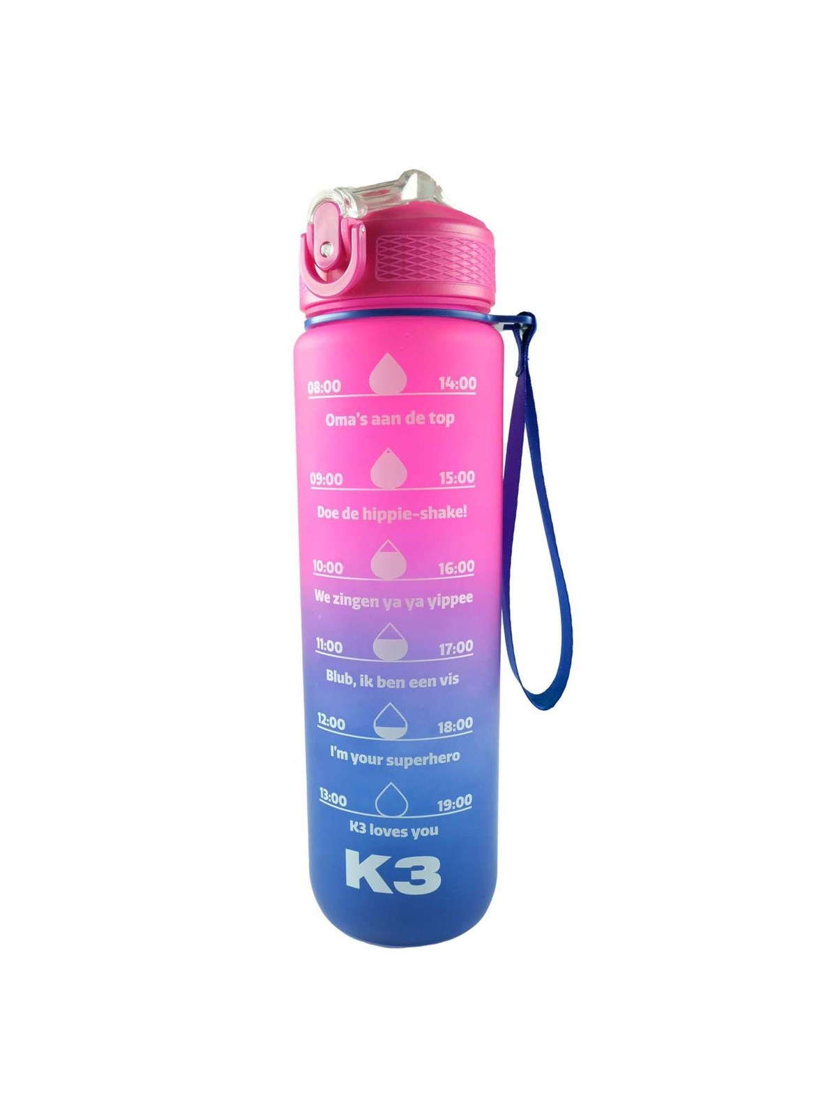 Studio 100 K3 Motivational Drinking Bottle 1L