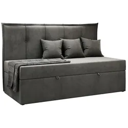 BOXBETT BANCO 90/200 Dunkelgrau Velvet hydrophob - H3