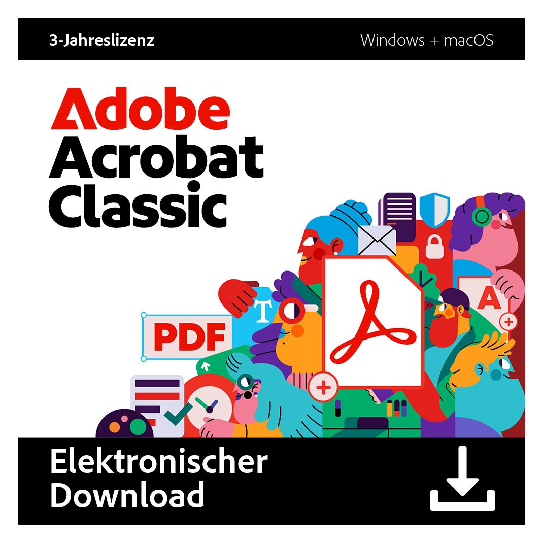 Adobe Acrobat Classic (1 User, 1 Geräte/User, 36 Monate) (30006682)