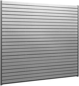 NewAge Products 40 sq ft. PVC Slatwall (Pack of 6)