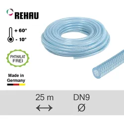 REHAU Industrieschlauch Raufilam-E DN 9 25m