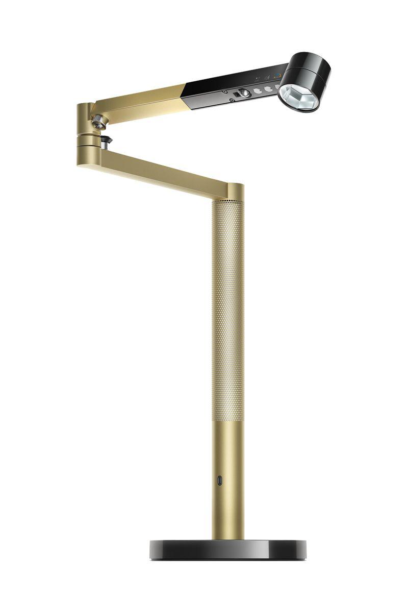 Dyson Solarcycle Morph Tischleuchte (Schwarz/Messing)