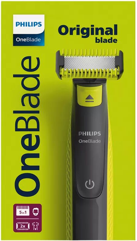 Philips - Elektrischer Rasierer, OneBlade Face & Body, 1 Stück