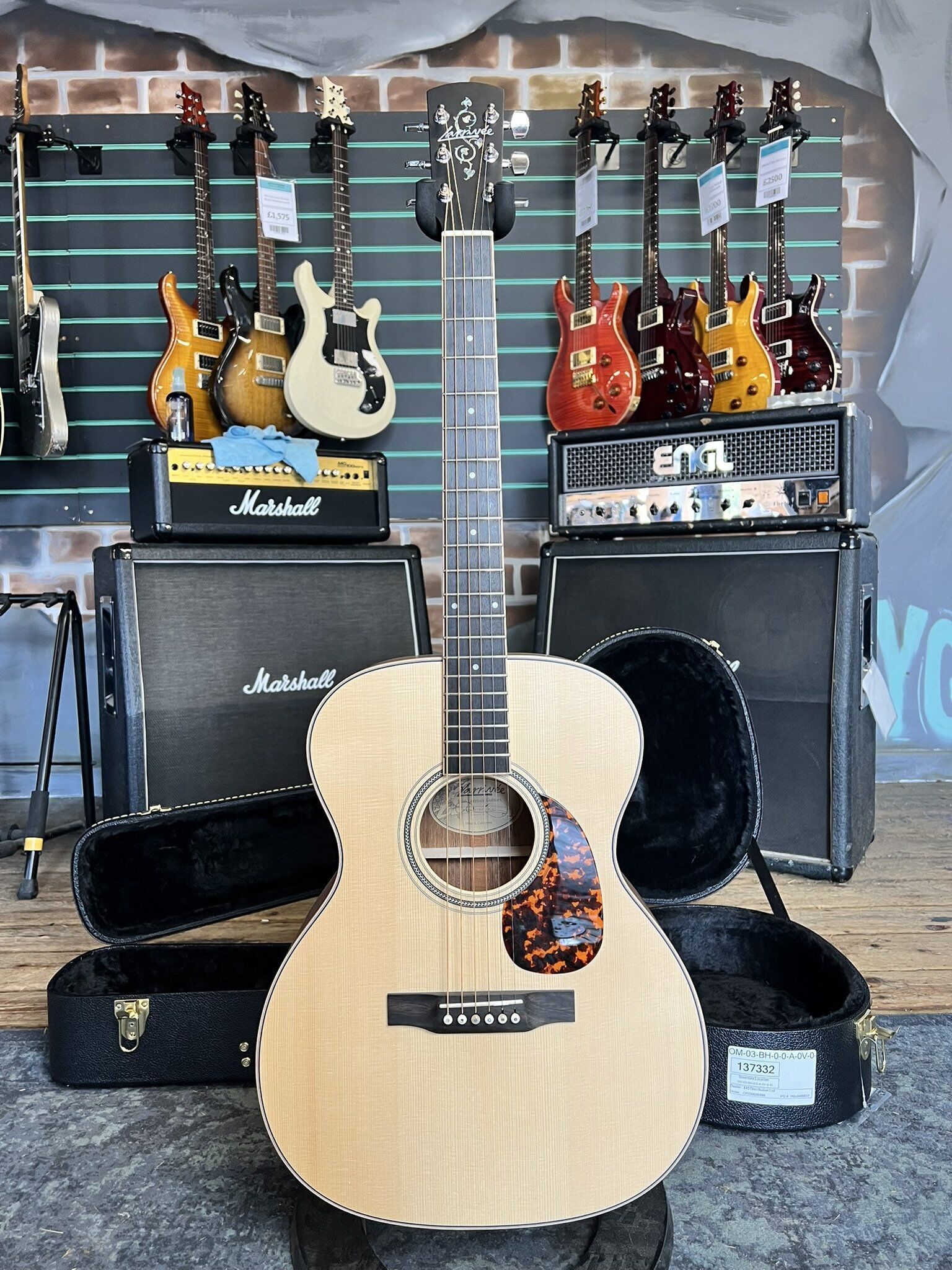 Larrivee Limited Edition OM-03 Bhilwara Satin Natural 2023 Orchestra Model Acoustic   Satin Natural - Refurbished