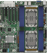 ASRock SP2C741D16-2T EEB moederbord met duale socket voor processor