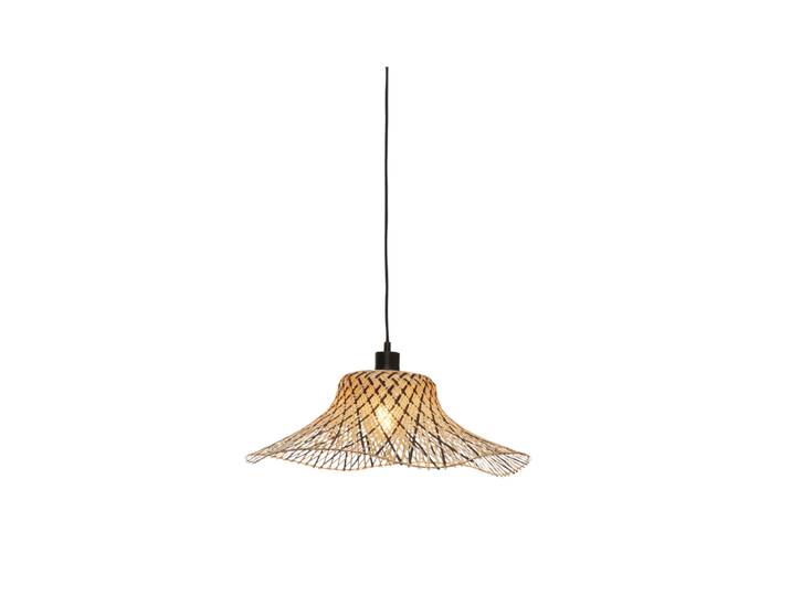 GOOD&MOJO Hängelampe Ibiza S 50x15 Natur Schwarz